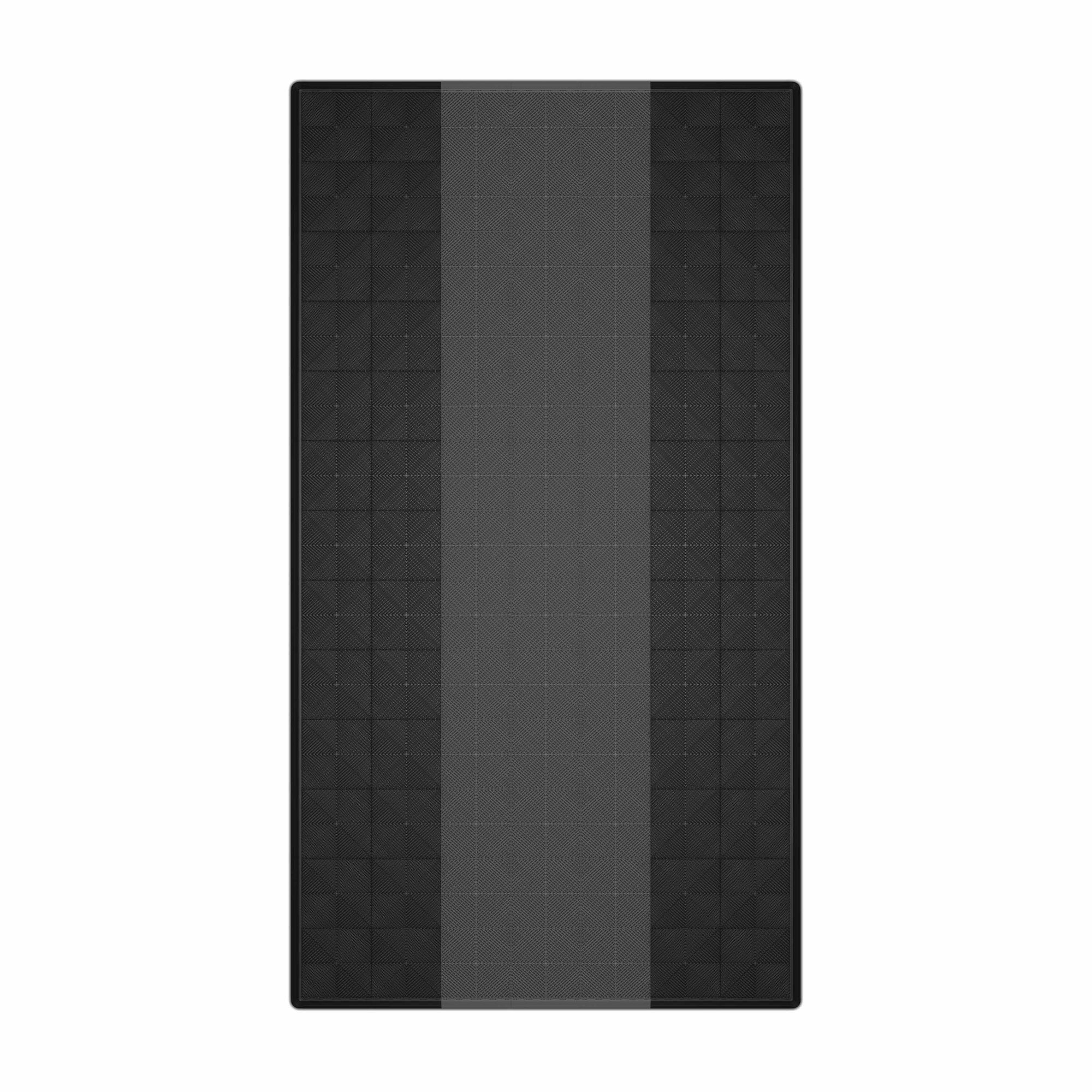 Autopodest 532x292 cm Robuste RACE PP-Klickfliesen Schwarz Grau - Garage Parts
