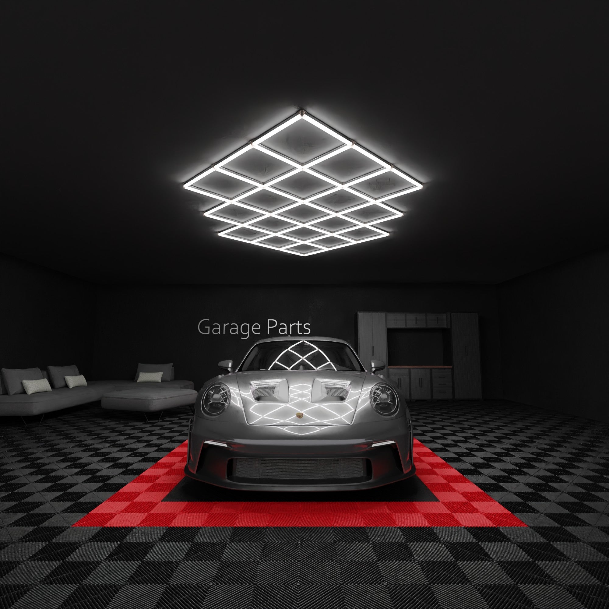 VGEBY 1:32 Parkplatzmodell Mit Beleuchtung – Autogarage-Vitrine Mit Staubschutz – Simulierte Tiefgaragenszene – Für Sammler VGEBY 1:32 Parkplatzmodell Mit Beleuchtung – Autogarage-Vitrine Mit Staubschutz – Simulierte Tiefgaragenszene – Für Sammler