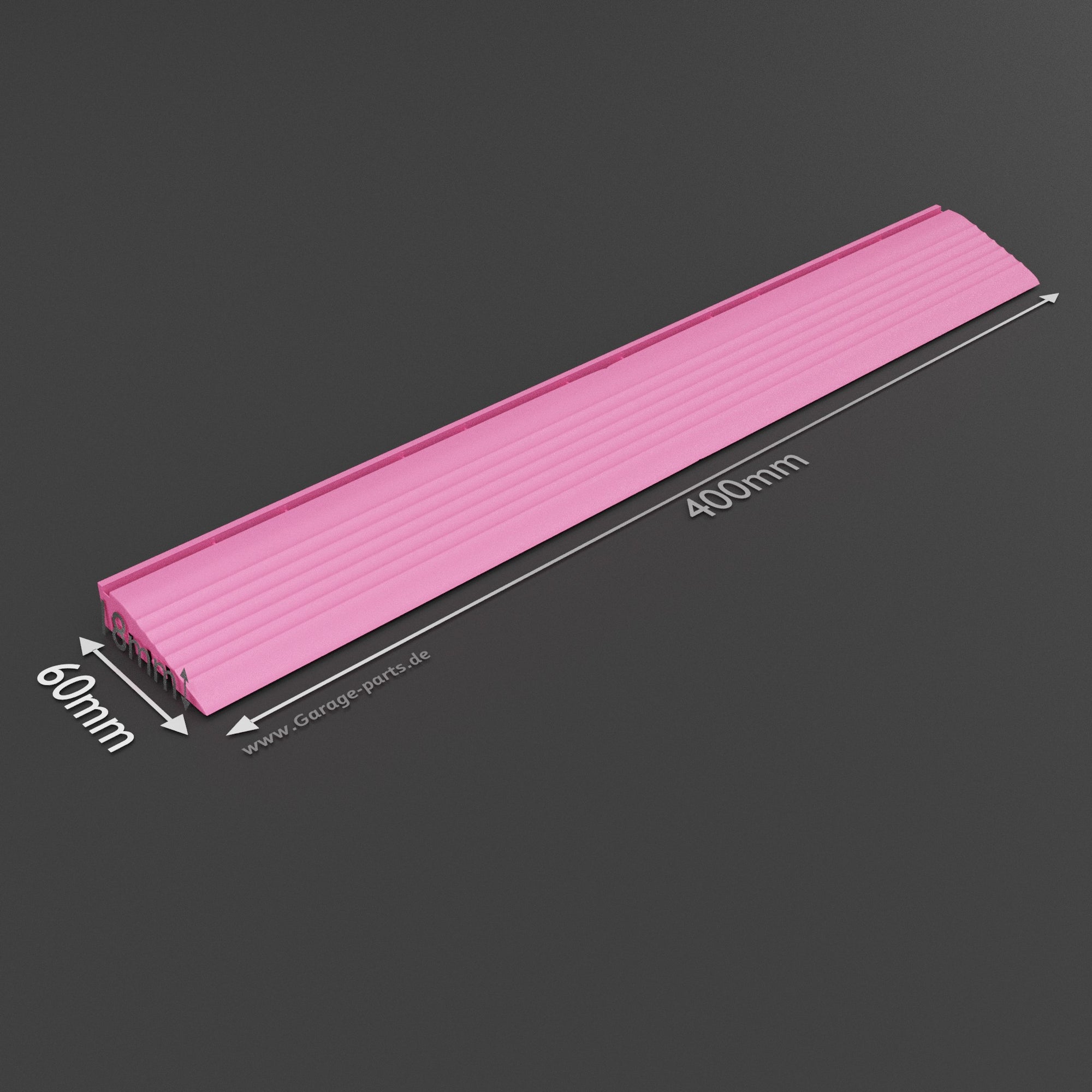 GP FLOOR PACE Rand Pink - 4x Seitenteile Erleichtert das befahren. - Garage Parts