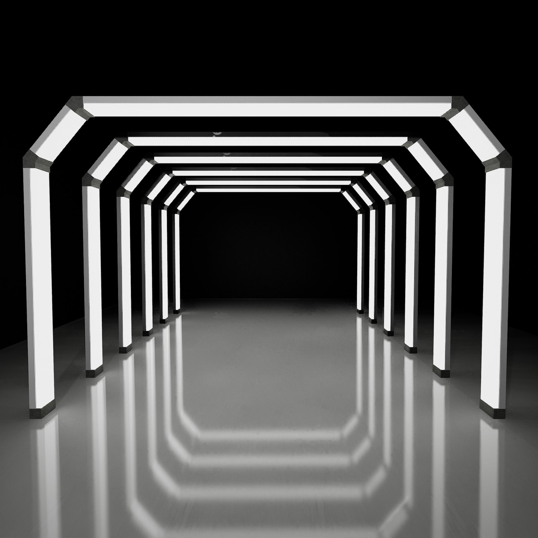 LICHT TUNNEL 240 Line Led System (4mx5,33m ) Perfekte Beleuchtung bis ins kleinste-Detail! - Garage Parts