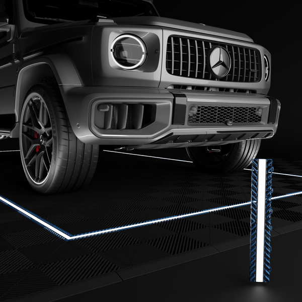GP FLOOR PACE LED Profil Oceanblau Umrandung
