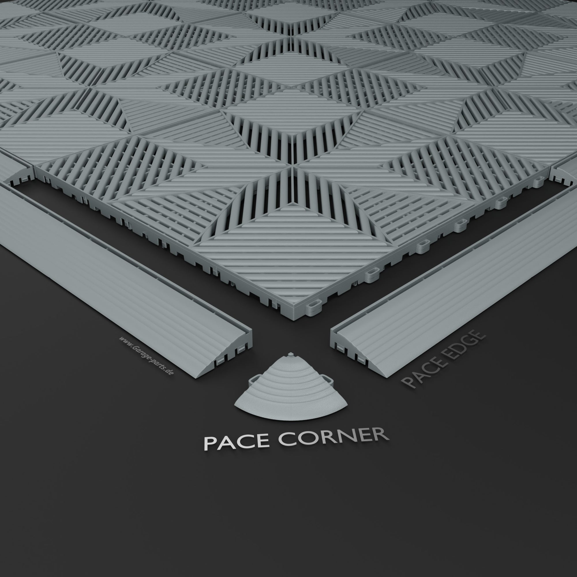 Tuiles clic robustes 6x RACE 