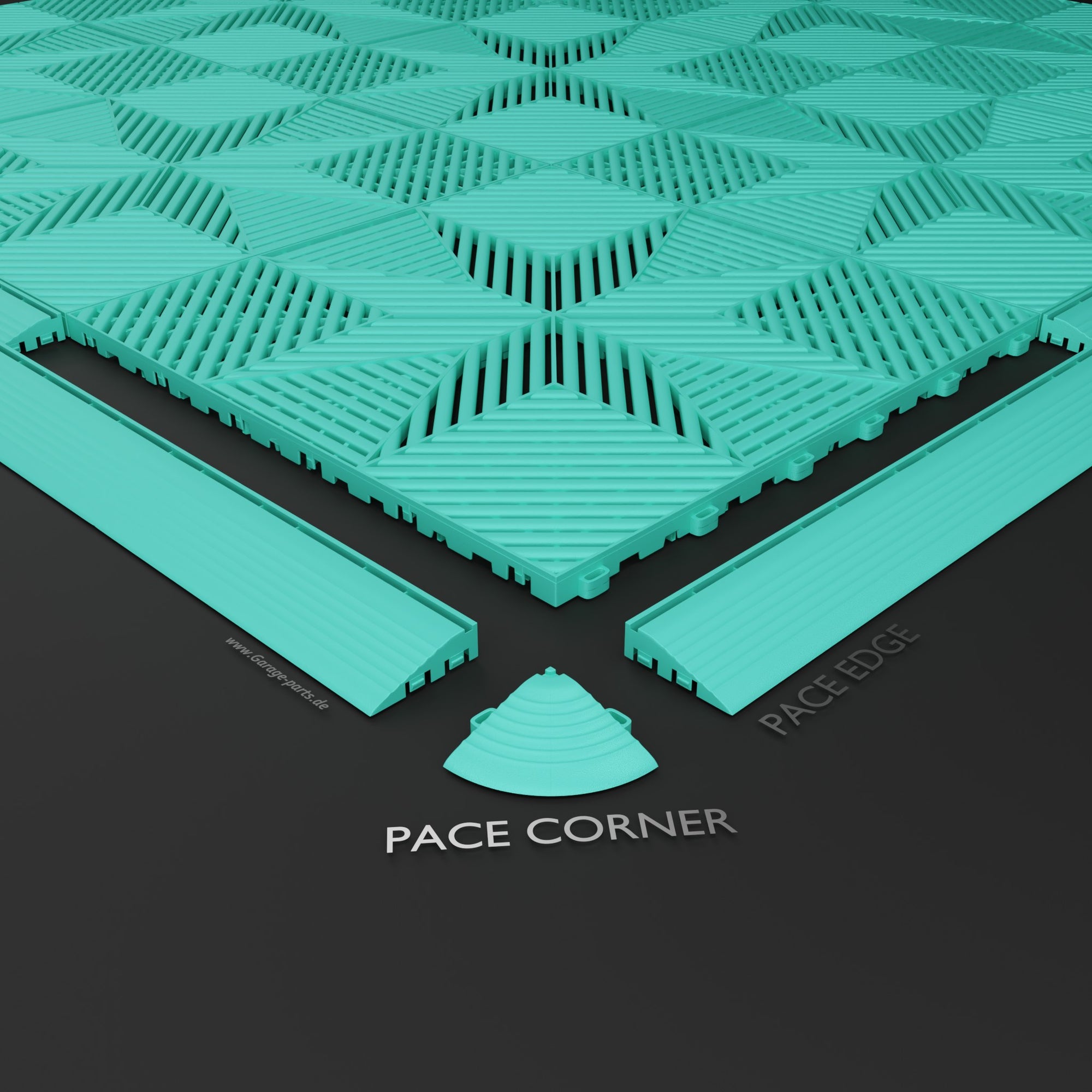 Tuiles clic robustes 6x RACE 