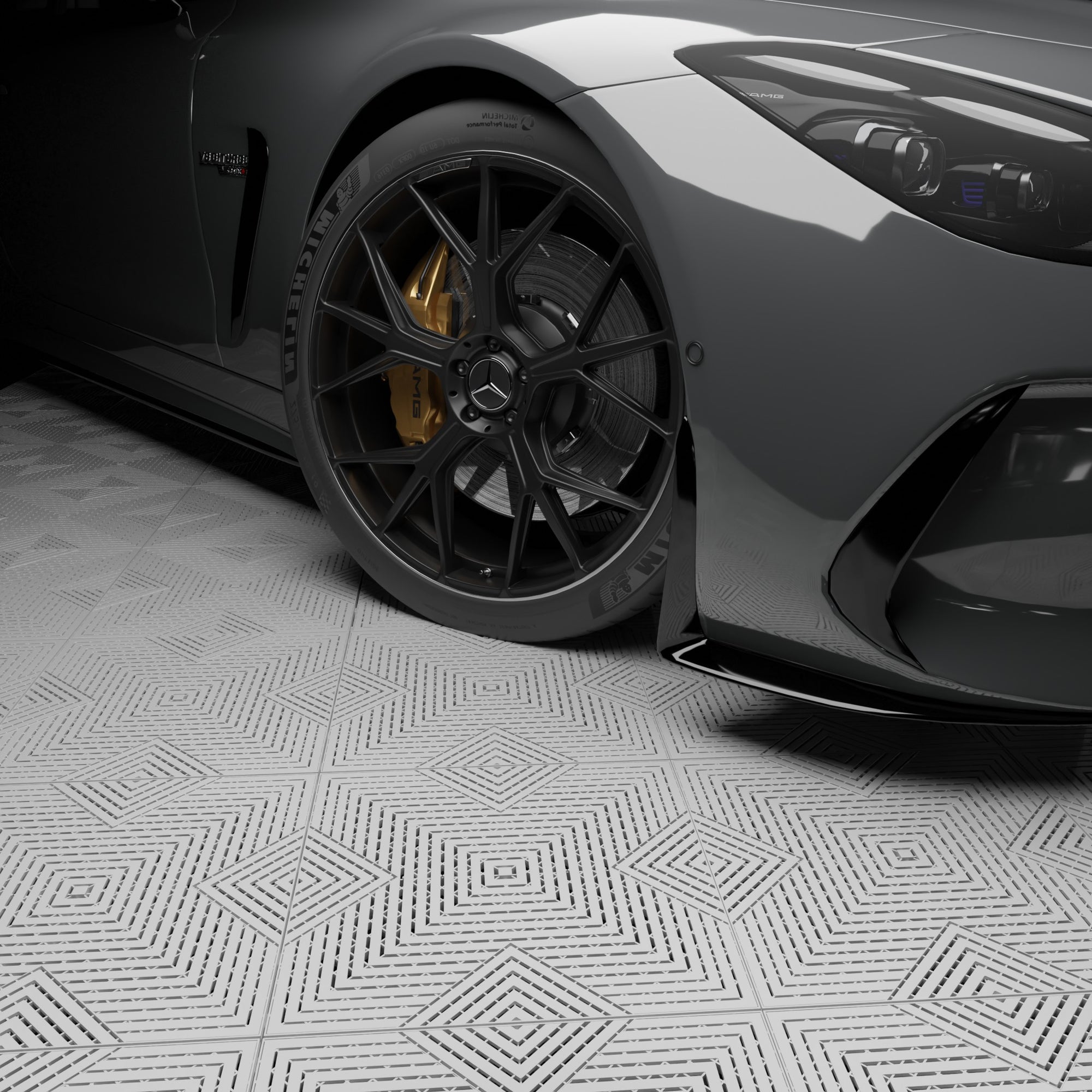 Tuiles clic robustes 6x RACE 