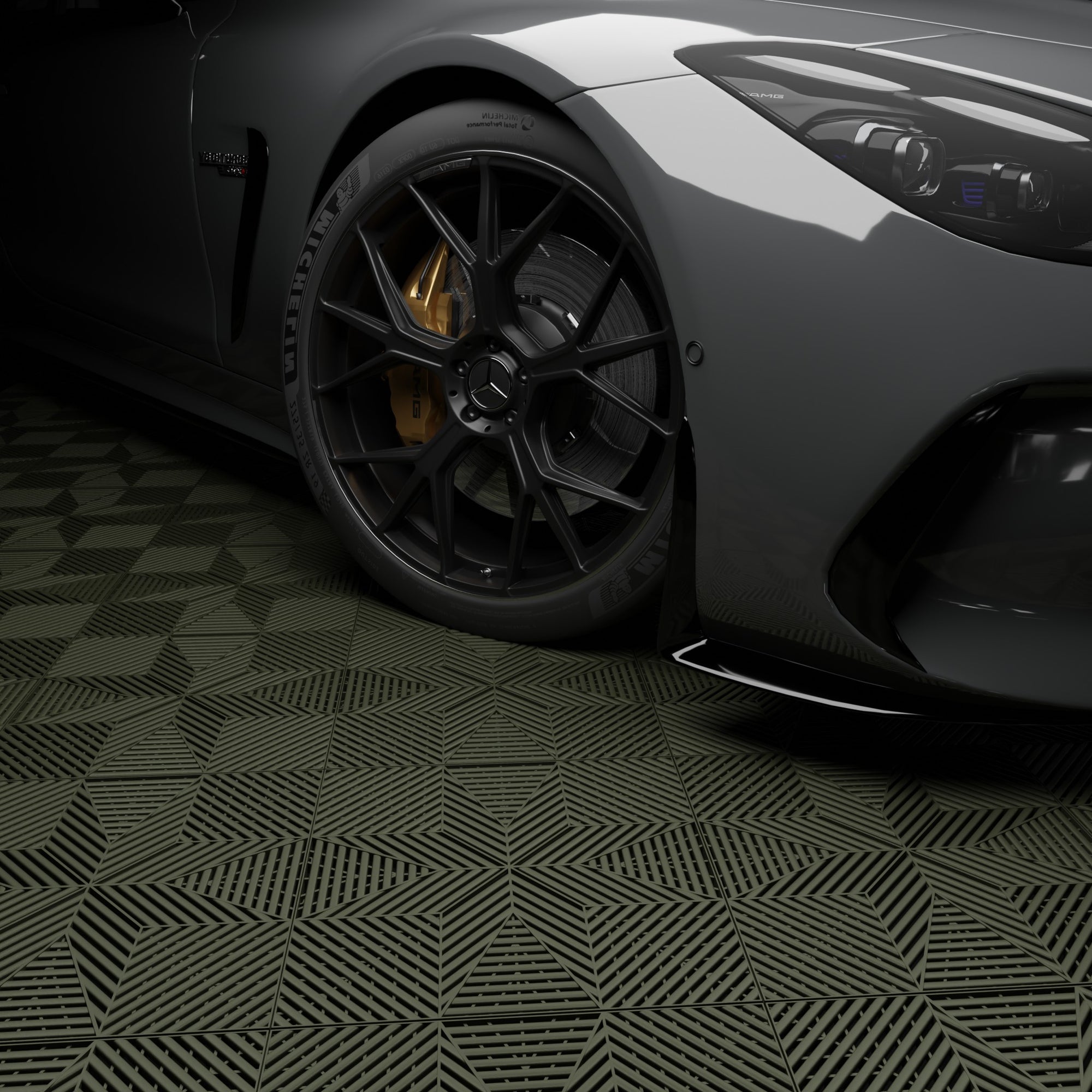 Tuiles clic robustes 6x RACE 