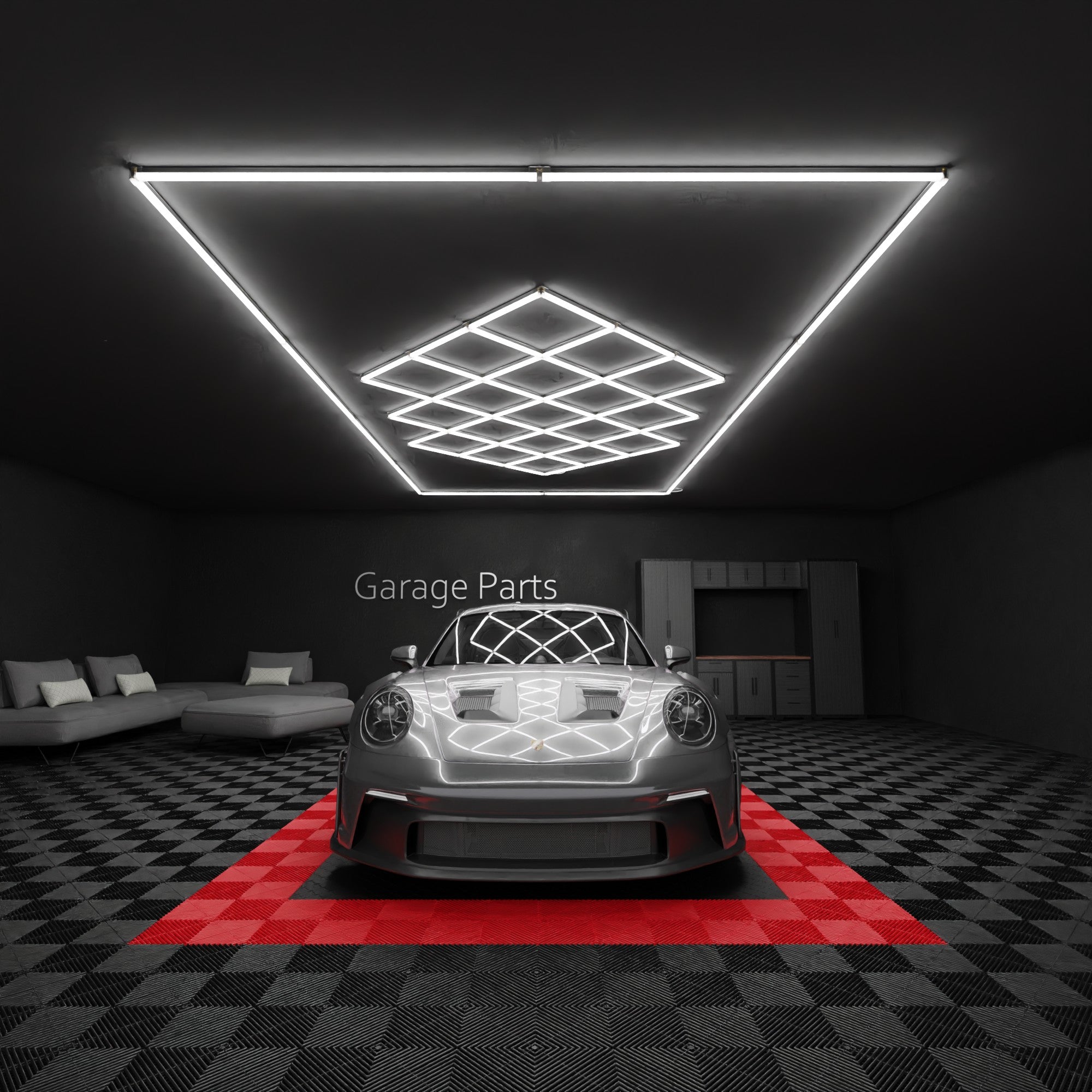 GP LIGHT SHINE #7 Diamond Led System (2,43 x 4,83m) - Garage Parts