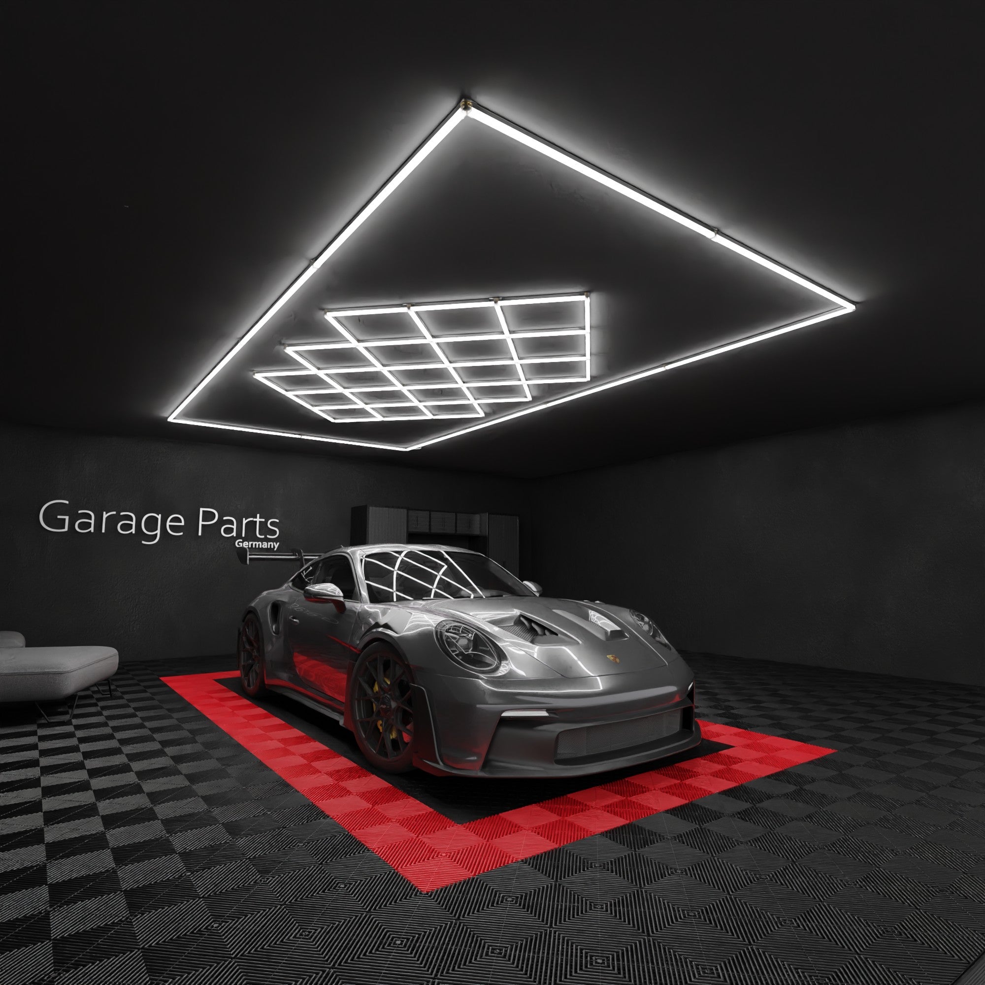 GP LIGHT SHINE #7 Diamond Led System (2,43 x 4,83m) - Garage Parts