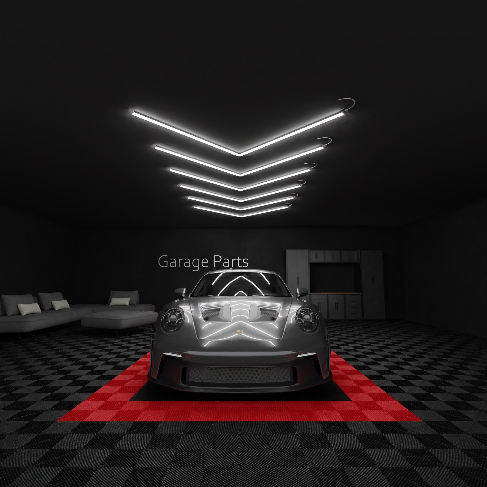 GP LIGHT SHINE #11 Pfeil Led System (1,8 x 4,09 m) - Garage Parts