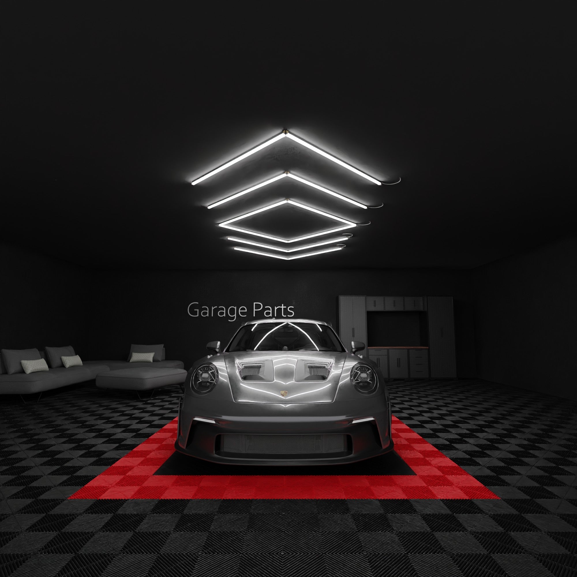 GP LIGHT SHINE #17 Doppel Diamond Led System (1,8 x 4,09m) - Garage Parts