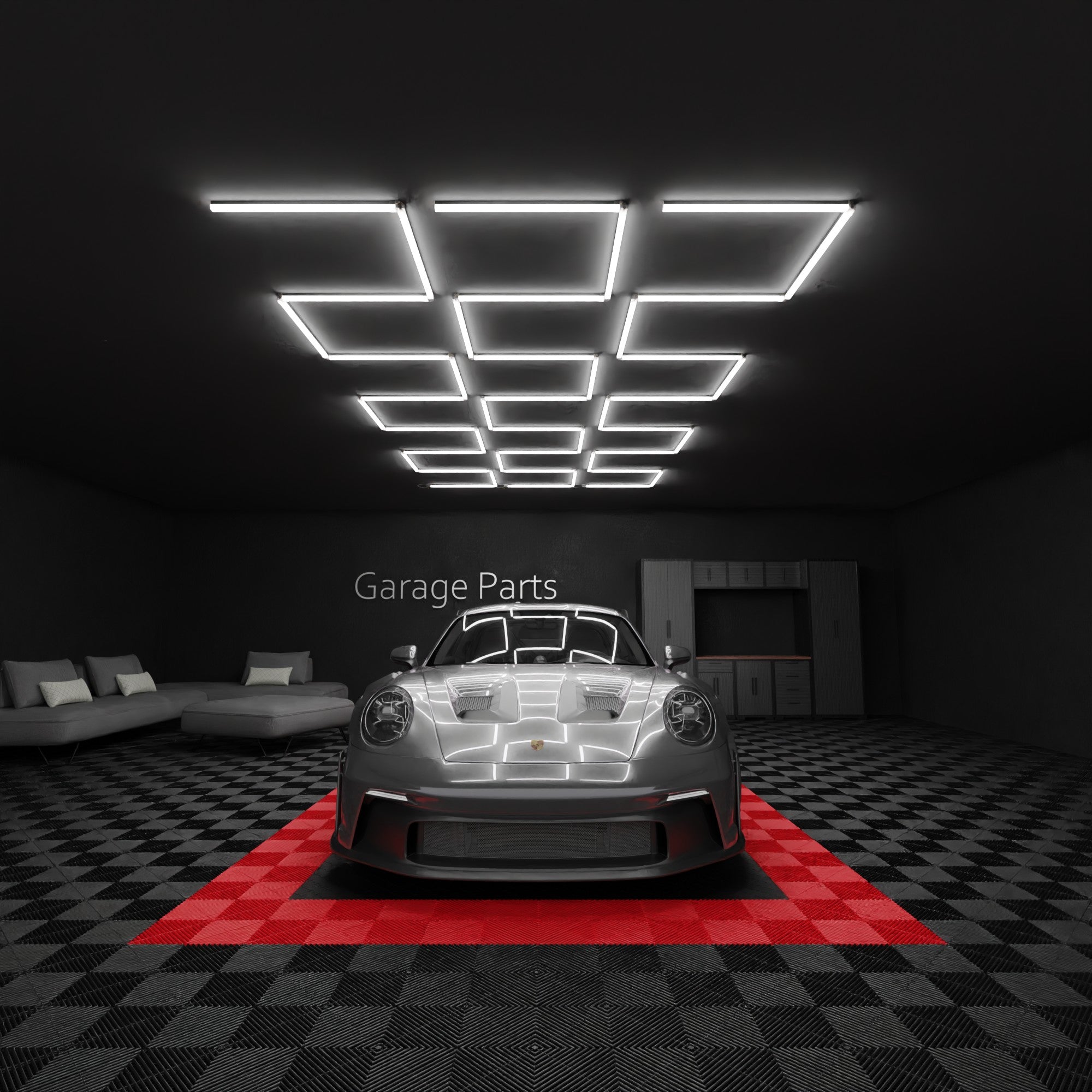 GP LIGHT SHINE #18 labyrinth Led System (2,24 x 4,57 m) - Garage Parts