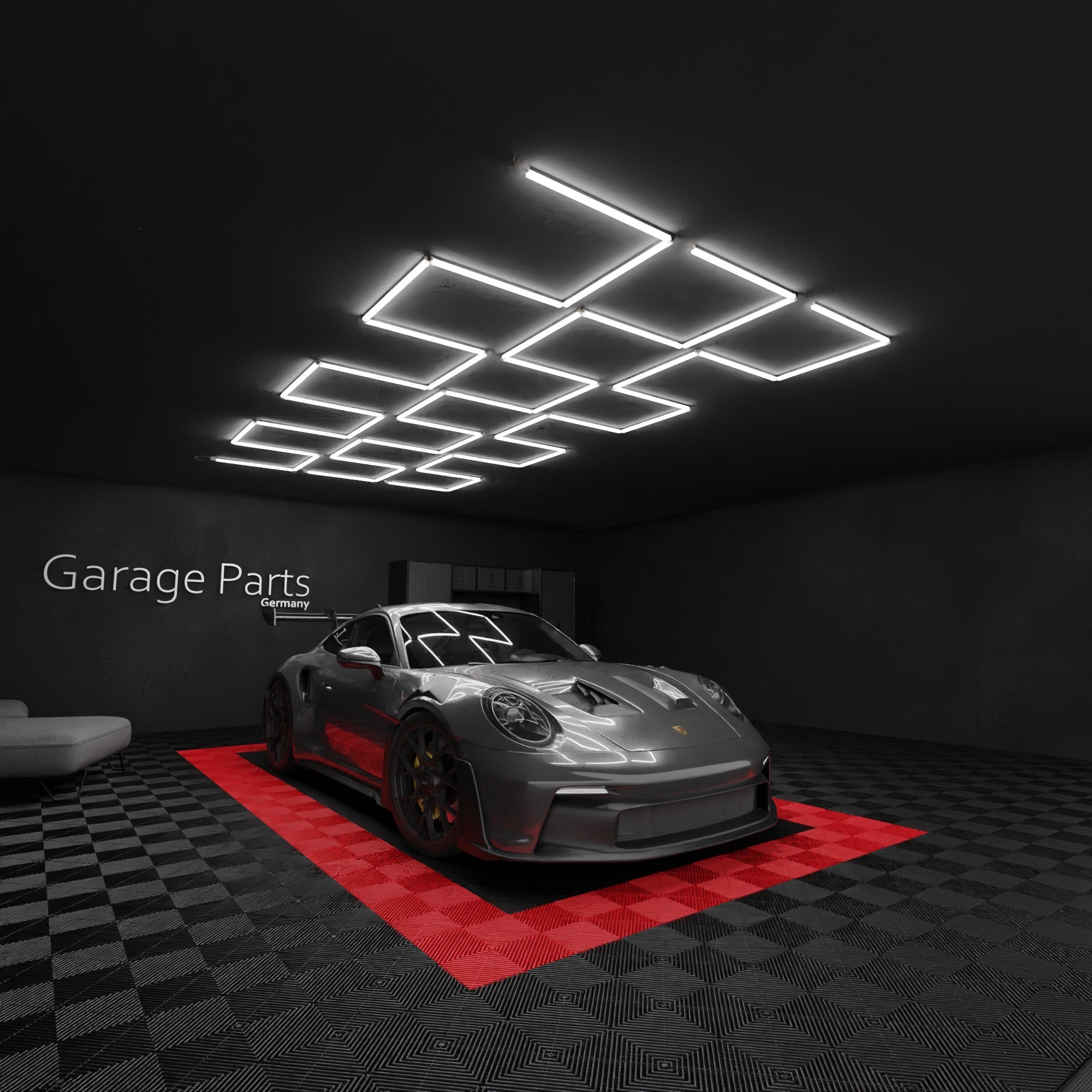 GP LIGHT SHINE #18 labyrinth Led System (2,24 x 4,57 m) - Garage Parts