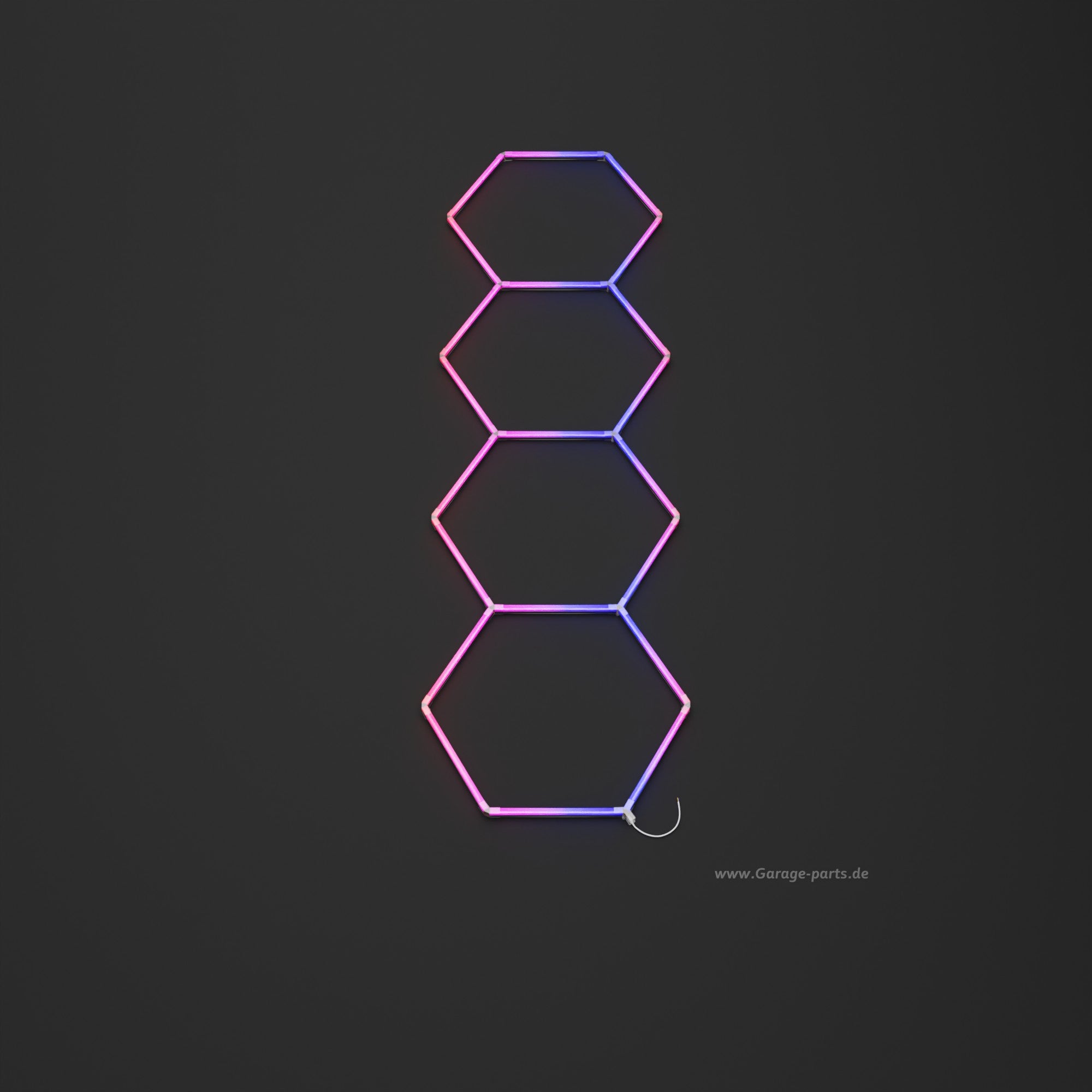 GP LIGHT SHINE RGB #7 Hexagon (0,97 x 3,44m) - Garage Parts