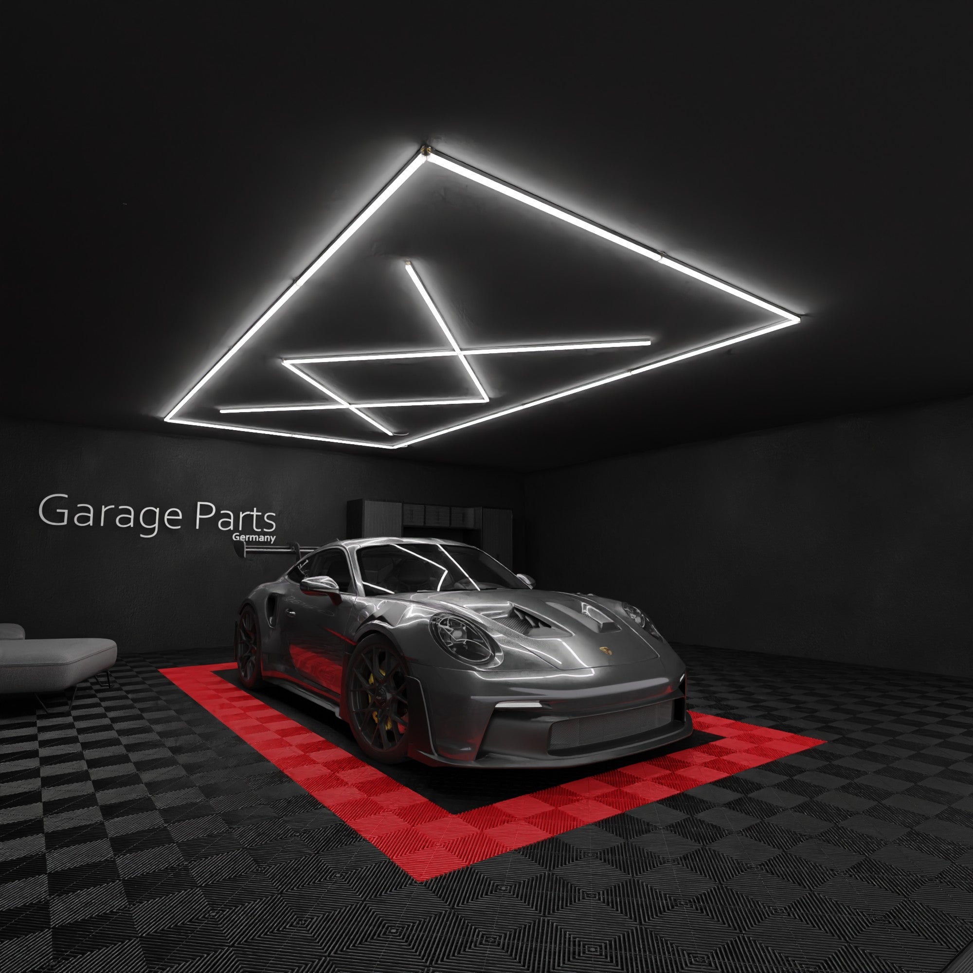 GP LIGHT SHINE #2 Kreuz Led System (2,43 x 4,83m) - Garage Parts