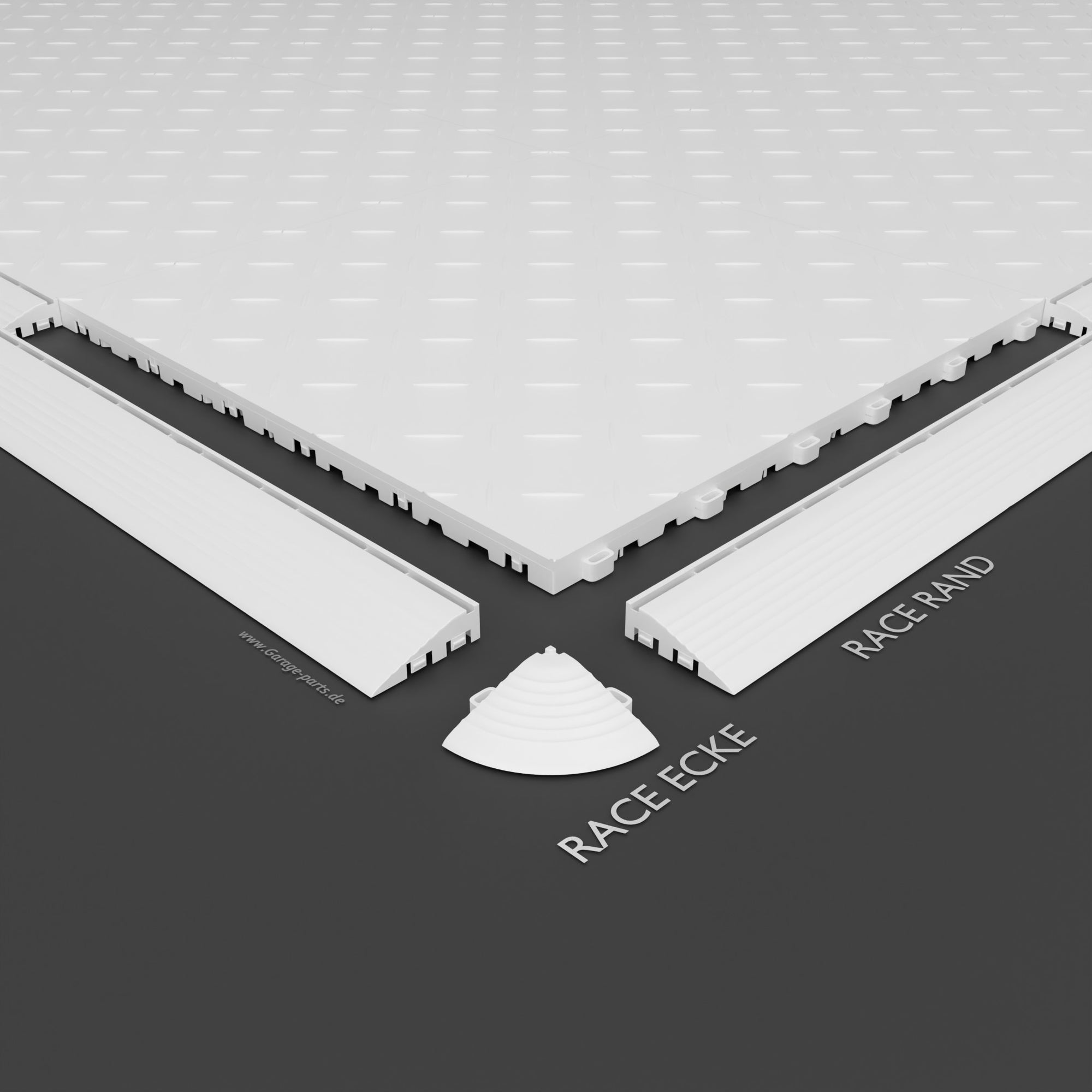 GP FLOOR PACE #3 Weiß - Garage Parts